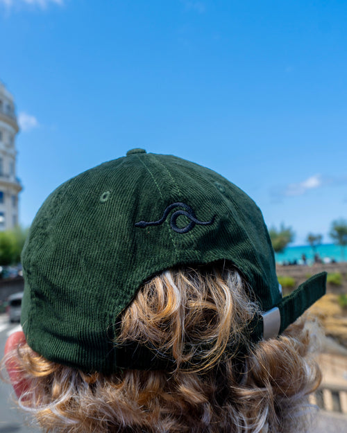 Casquette velours côtelé brodée ZH | Ouroboros