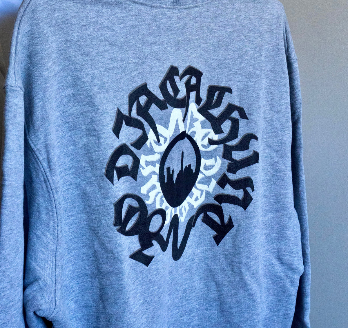 Sweat oversize unisexe ZH | Béton